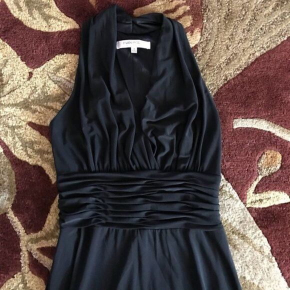 NWOT. Black Evan-Pecone Cocktail Evening Dress - Picture 4 of 7